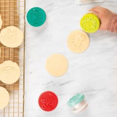 Set de 4 sellos estampadores para galletas animales - Lilliputiens