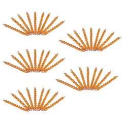 Set de 45 barras de 10 perlas doradas - Montessori