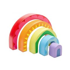 Arcos de madera tunel Arcoíris (5) - Le Toy Van