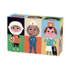 Cubos de madera Personajes (6) - Vilac