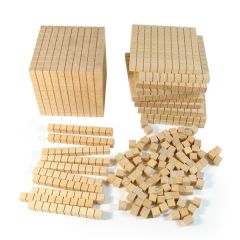 Set de madera para base de 10 - Montessori