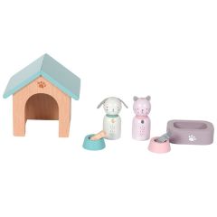 Set de mascotas para casa de muñecas - Little Dutch
