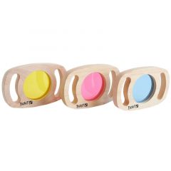 Paneles de madera de colores (3) - TickiT