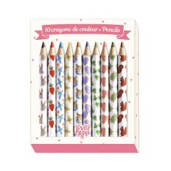 Mini lápices de colores (10) - Djeco