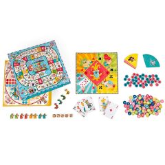 Set multijuegos con 50 juegos de mesa - Janod