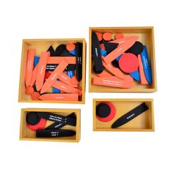 Set primera y segunda caja análisis de lectura Inglés - Montessori