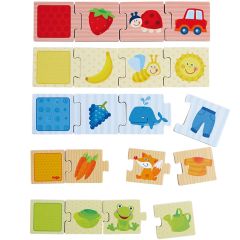 Set 5 puzles juego de clasificación 20 piezas - HABA