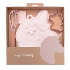 Set de repostería Unicornio - ScrapCooking