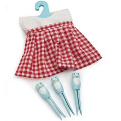 Set vestido, percha y pinzas de la ropa - Le Toy Van