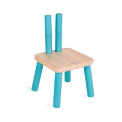 Silla de madera evolutiva azul - Janod