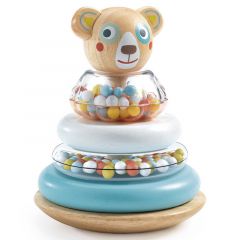 Sonajero de madera grande BabyStacki - Djeco