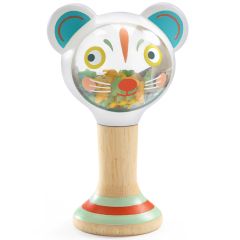 Sonajero maraca de madera BabyMaraki - Djeco