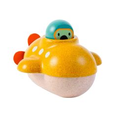 Submarino de madera para bañera - PlanToys
