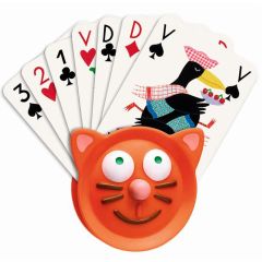 Sujeta-cartas gato - Djeco