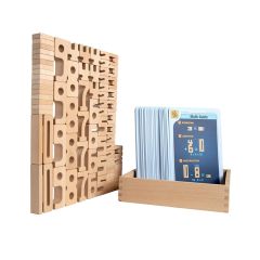Números mini de madera para aprender matemáticas (80) - SumBlox