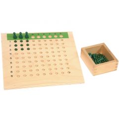 Tabla de la división de madera - Montessori
