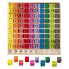 Tabla de sumar de madera - Ulysse Couleurs d'Enfance