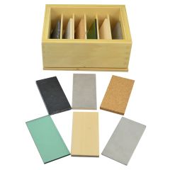 Tablas térmicas en caja de madera - Montessori