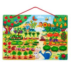 Tablero de madera magnético Huerto - Janod