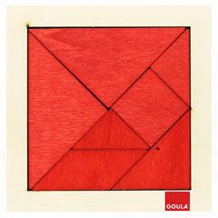 Tangram de madera 7 piezas - Goula