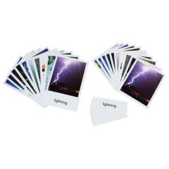 Tarjetas de nomenclaturas del clima inglés - Montessori