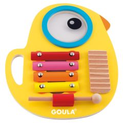 Tiki musical 3 en 1 de madera - Goula