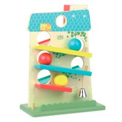 Tobogán casa de madera con bolas - Vilac