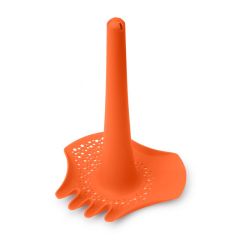 Triplet naranja: rastrillo, pala y colador para arena - Quut