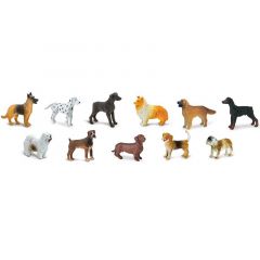 Tubo 11 piezas perros - Safari