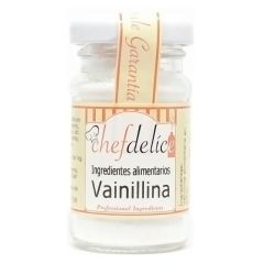 Vainillina en polvo 25 g - Sin gluten - Chefdelíce