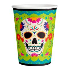 Vasos de papel Catrina 250 ml (8) - Amscan