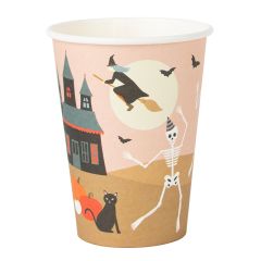 Vasos de papel Halloween 205 ml (8) - My Little Day