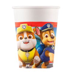 Vasos de papel Patrulla Canina 200 ml (8) - Decorata Party