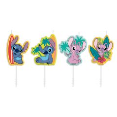 Velas Stitch y Angel (4) - Dekora