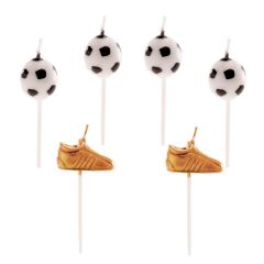 Velas zapatillas y balones de fútbol (6) - Dekora