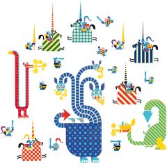 Vinilo dragones (21) - Djeco