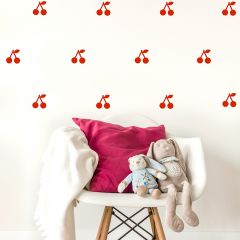 Vinilos cerezas rojas (32) - Pom