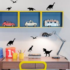 Vinilos dinosaurios negros (24) - Pom