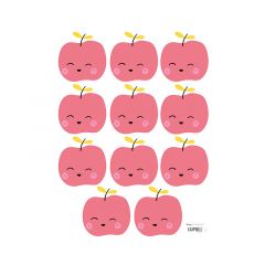 Vinilos manzanas rojas - Lilipinso