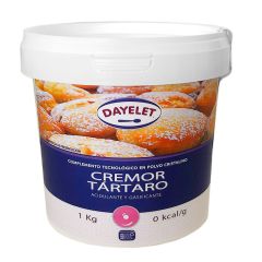 Cremor tártaro 1 kg - Sin gluten - Dayelet