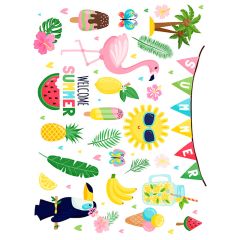 Papel de azúcar Welcome Summer A4  - María Lunarillos