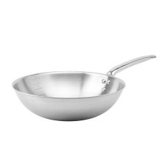Wok Alchimy 32 cm - Acero inoxidable - De Buyer