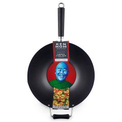 Wok antiadherente Excellence 35 cm - Acero al carbono - Ken Hom