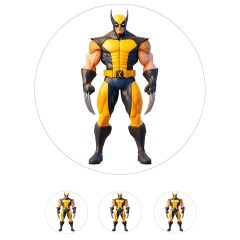 Oblea de Wolverine (Marvel) - 20 cm - María Lunarillos