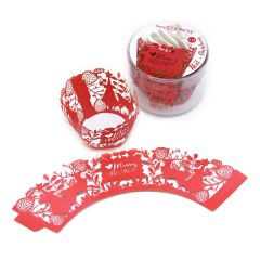 Wrappers envoltorios cupcakes Navidad (12) - Scrapcooking