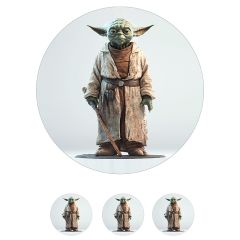 Papel de azúcar de Yoda 2 - 20 cm - María Lunarillos