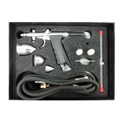 Kit aerógrafo gravedad E7116P con 3 boquillas - Elite