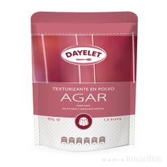 Agar-agar 90 gr - Sin gluten - Dayelet