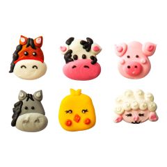 Animales de granja de azúcar (6) - Decora