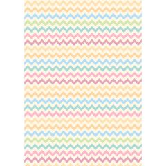 Papel multitransfer para merengues, chocolate e isomalt Chevron Pastel - María Lunarillos